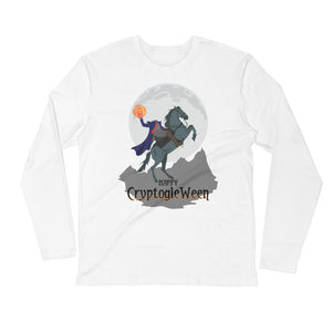 CryptogleWeen Long Sleeve Fitted Crew