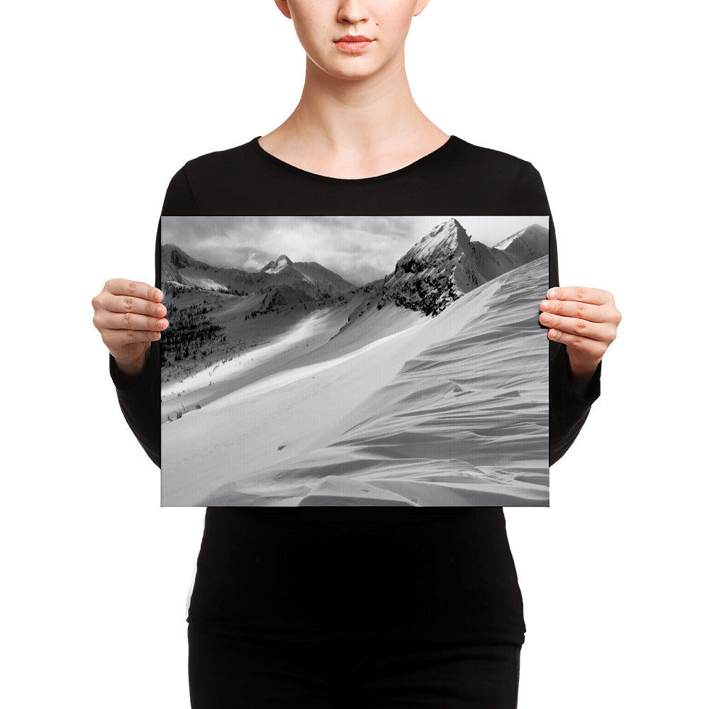 "CHansel Adams behind Ymir Peak" on canvas
