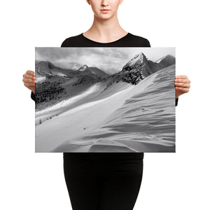 "CHansel Adams behind Ymir Peak" on canvas