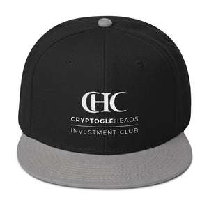 CHIC Embroidered Flat-bill Snapback Hat